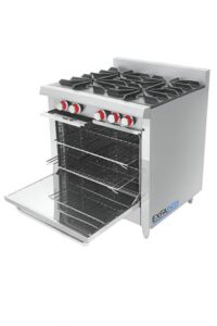 ESTUFA 4 QUEMADORES Y HORNO